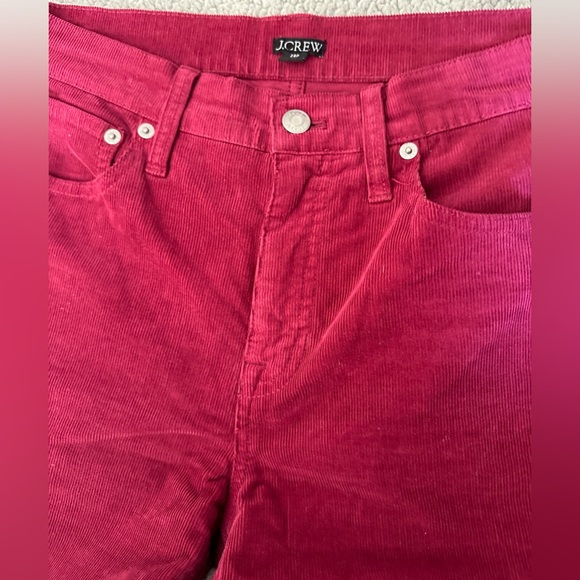 J. Crew Petite high-rise slim demi-boot corduroy pant. - Picture 9 of 16